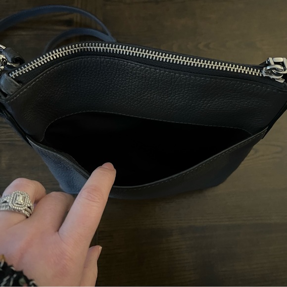 Marc Jacobs | Recruit North-South Crossbody Dark Gray 9inches x 8inches - Picture 6 of 7